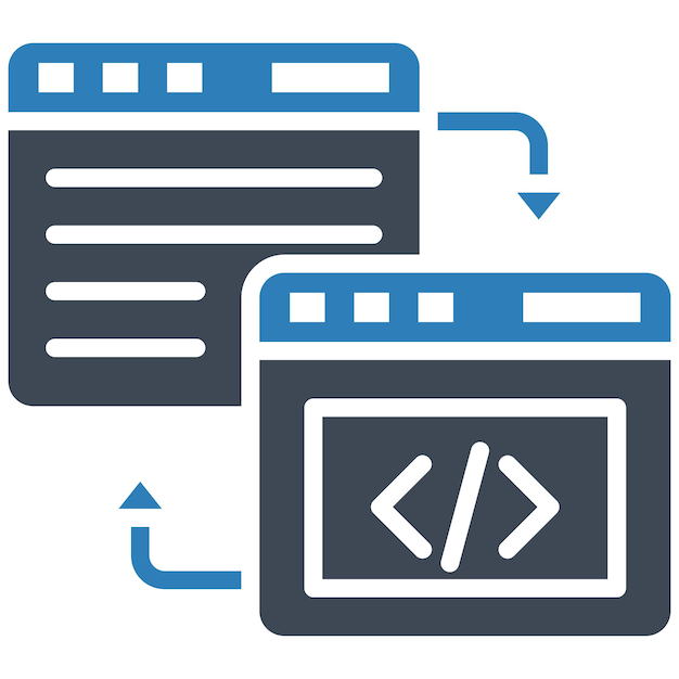 Code Refactoring Vector Illustration Style