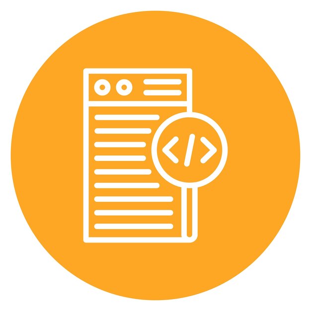 code review icon vector image can be used for quality assurance