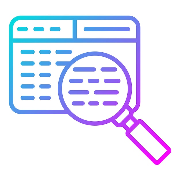 Code Review vector icoontje Kan worden gebruikt voor Quality Assurance icoonset