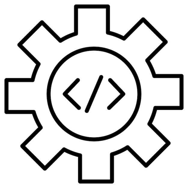 コード設定 ベクトルイラスト