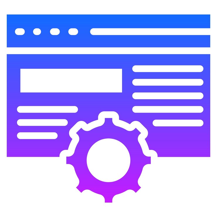 Vector code settings vector illustration