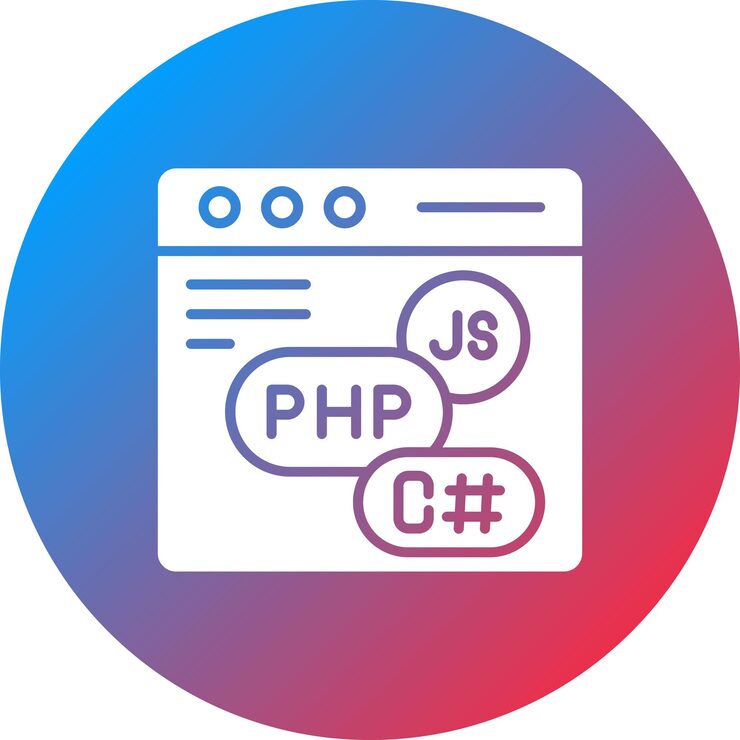 Vector 編碼語言圖標向量圖像可以用於電腦編程