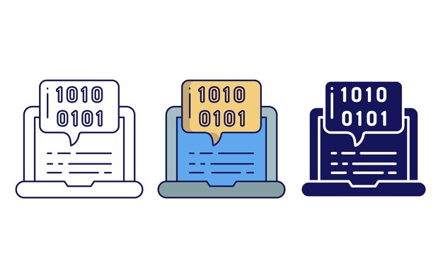 Premium Vector | Coding vector icon