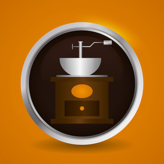 Cofee iconen ontwerp