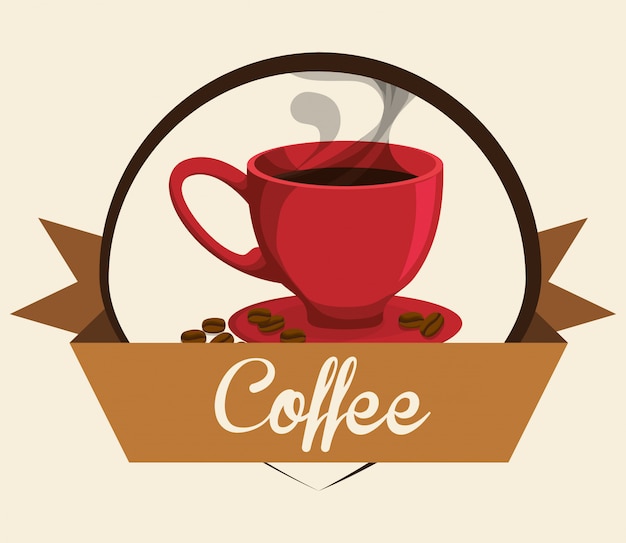 Cofee icons design 