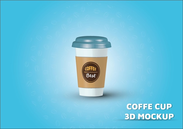 coffe cup 3d