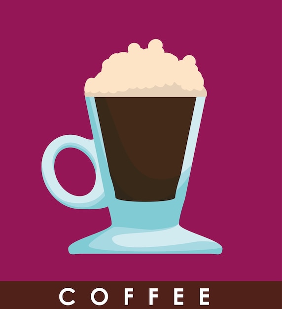 Vector coffe icon design