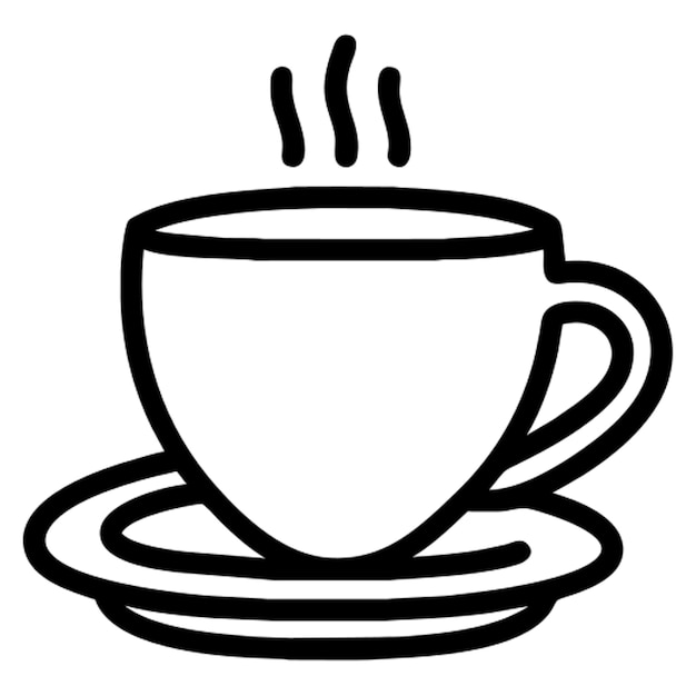 coffe icon outline