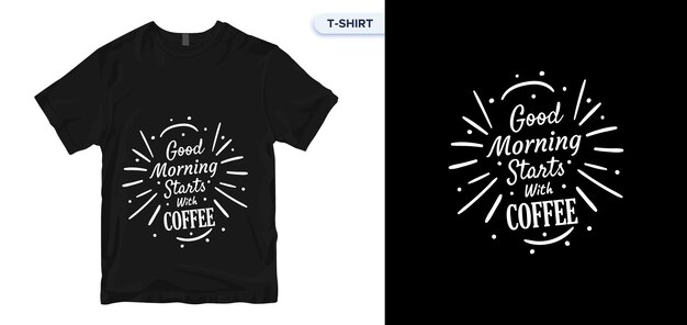 Vector coffe typography tshirtdesign vector print typography