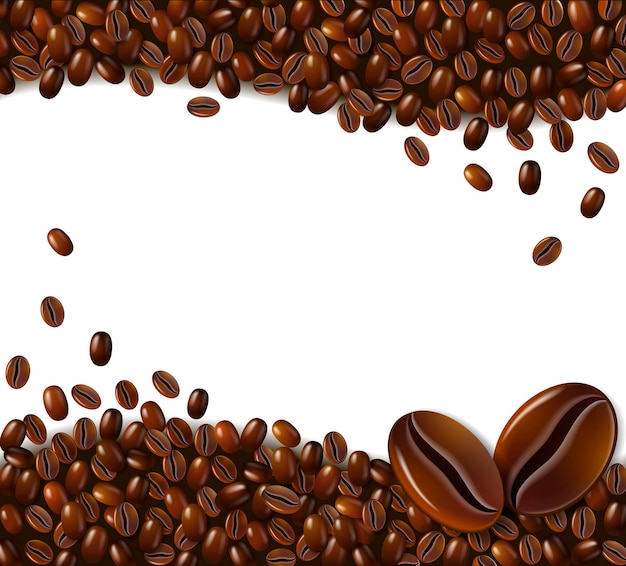 Vector coffee background