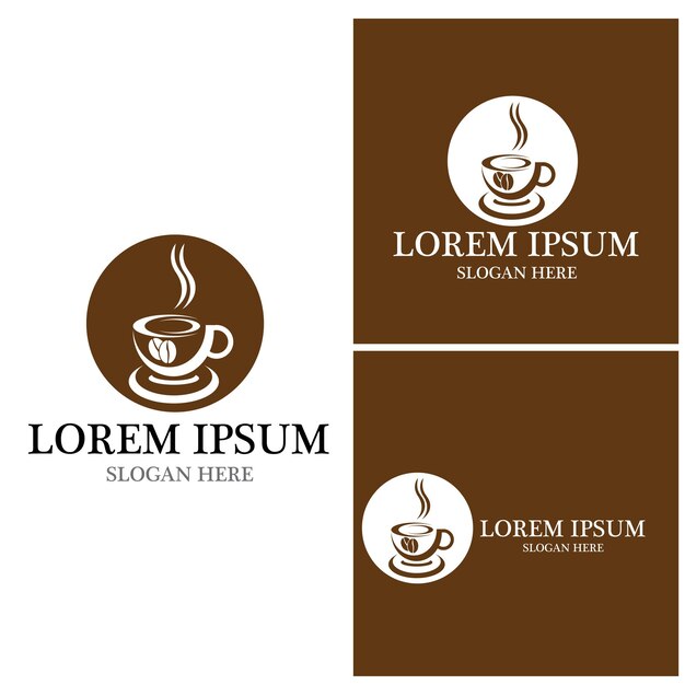 Coffee bean icon vector