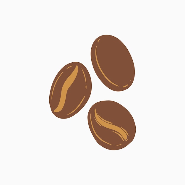 Coffee beans illustration