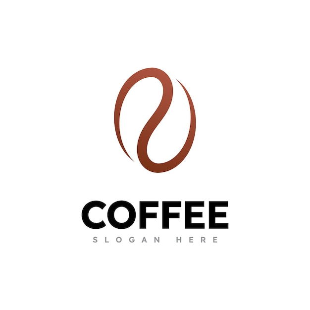 Coffee Beans Logo Template vector