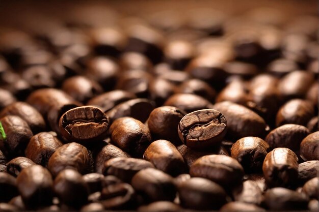 Vettore chicchi di caffè e chicchi di caffè di legno su sfondo bianco