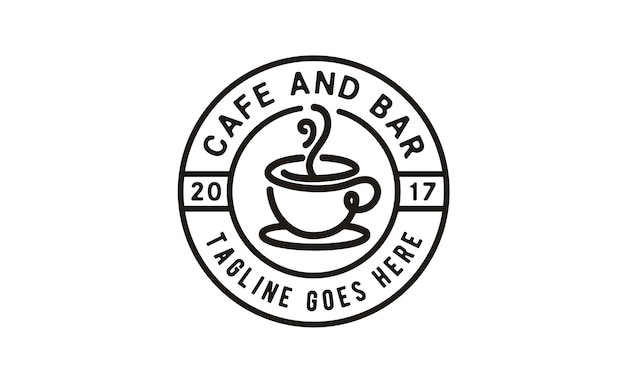 コーヒー/カフェスタンプロゴデザイン