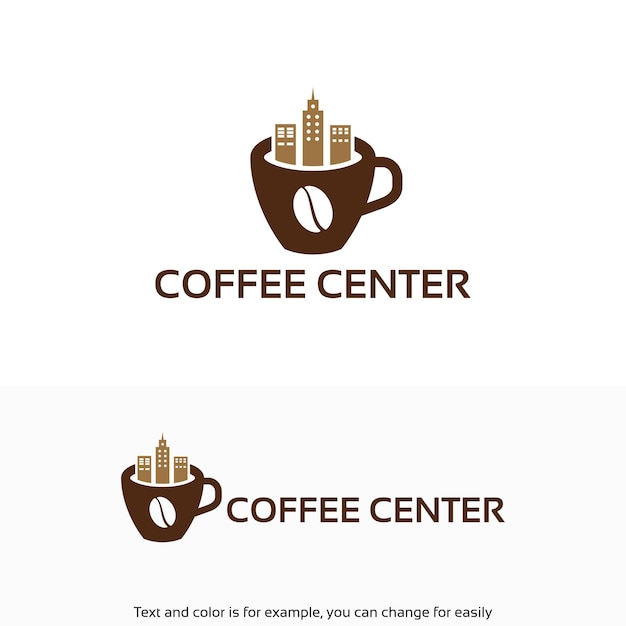 Coffee City center logo designs