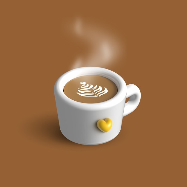 Vector coffee and coffee cup