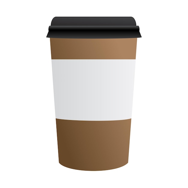 coffee cup icon coffee paper cup vector logo template