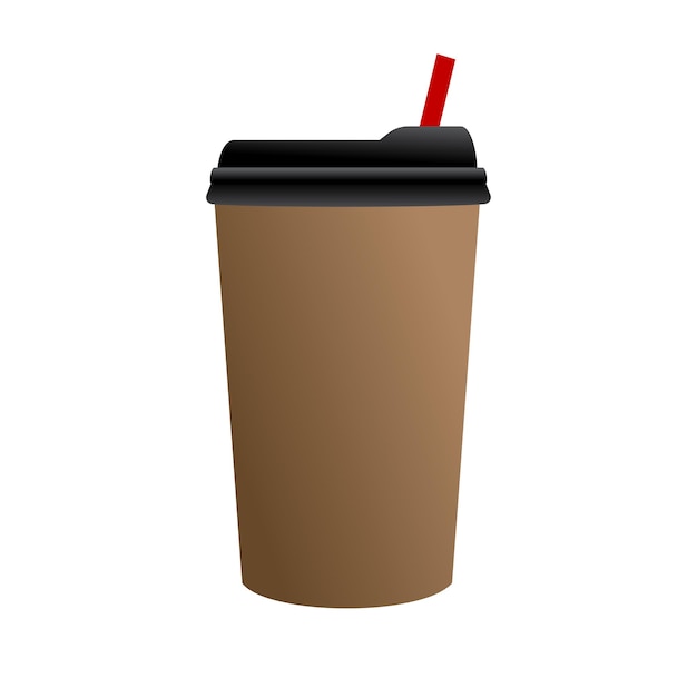 coffee cup icon coffee paper cup vector logo template