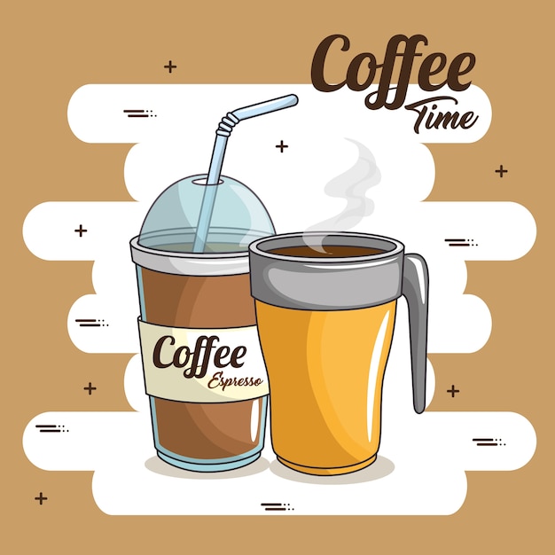 Vector coffee cup icon