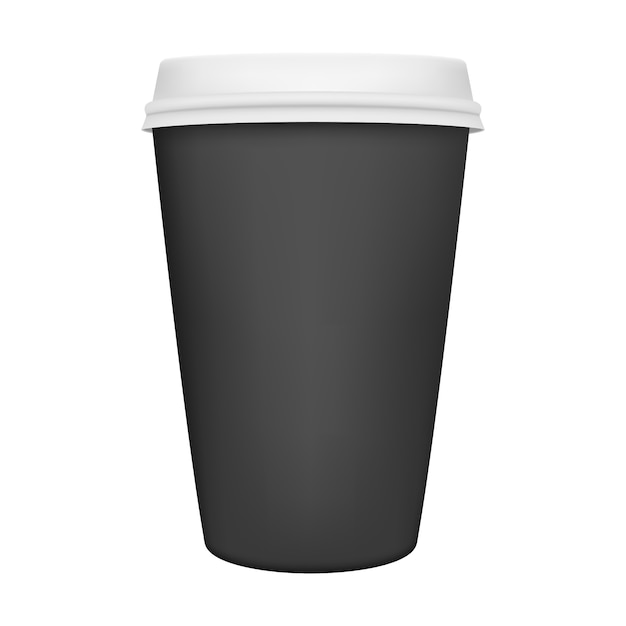 Vector coffee cup isolated