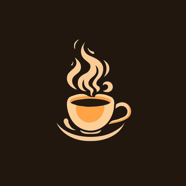 Coffee cup logo coffee logo