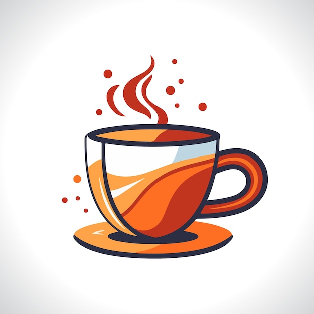 coffee cup logo design coffee cup vector illustration