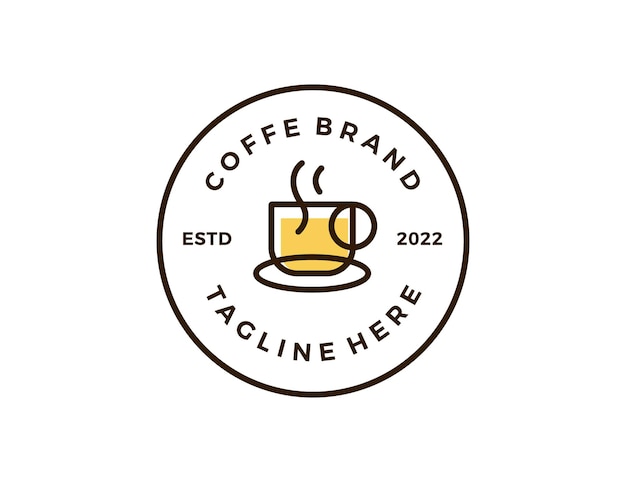 Coffee cup logo design