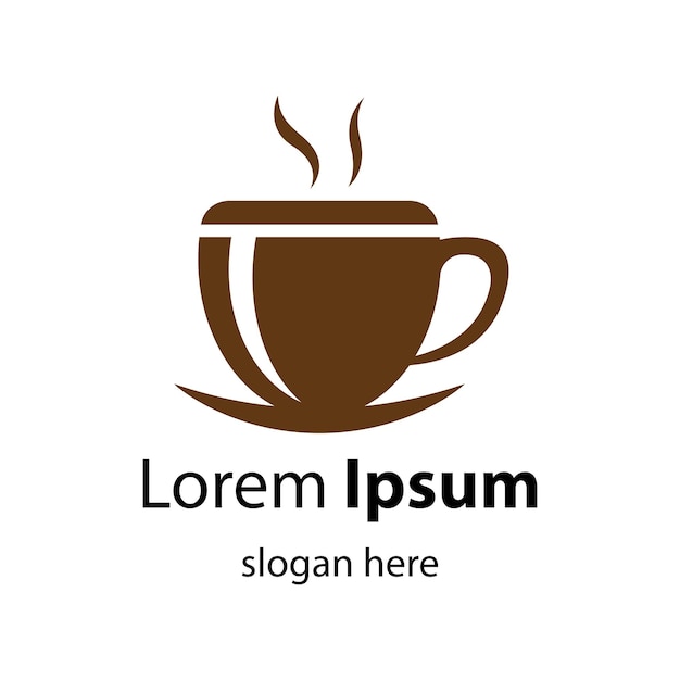 Coffee cup logo images illustration design