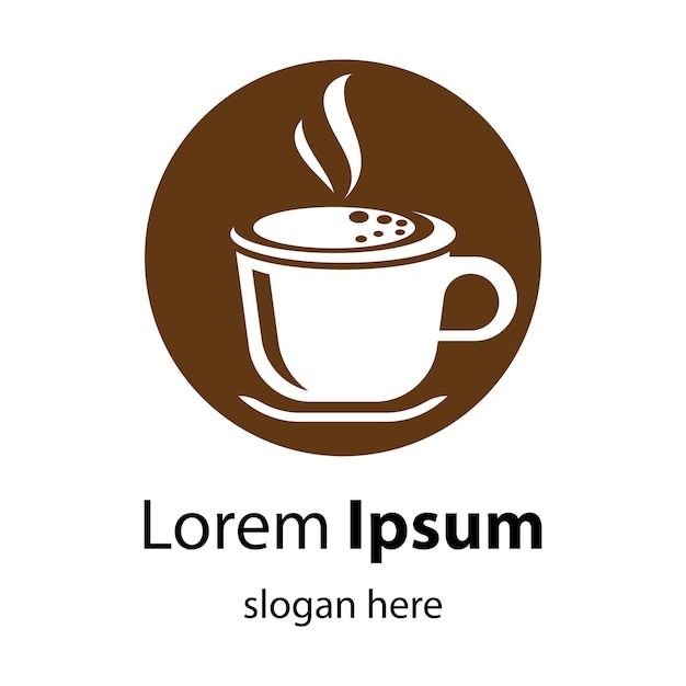 Coffee cup logo images illustration design