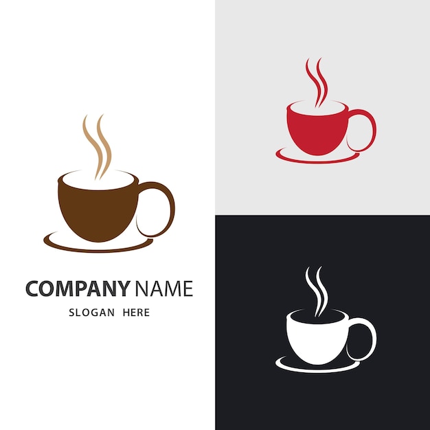 Coffee cup logo images