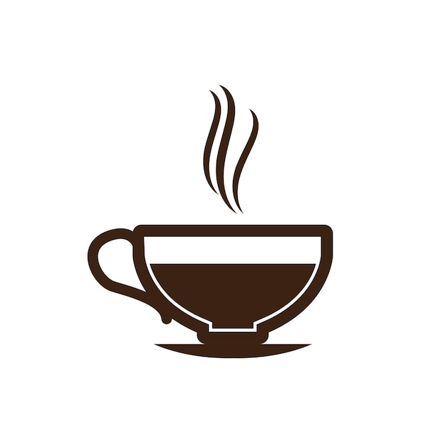 Coffee cup Logo Template vector icon illustration design