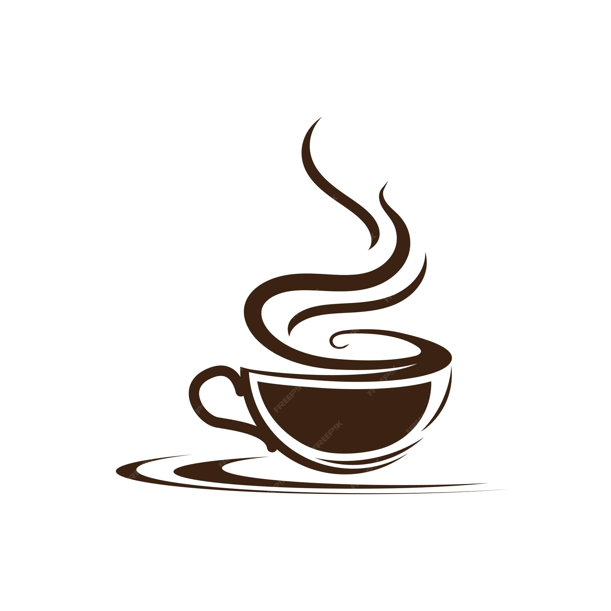 Premium Vector | Coffee cup logo template vector icon illustration ...