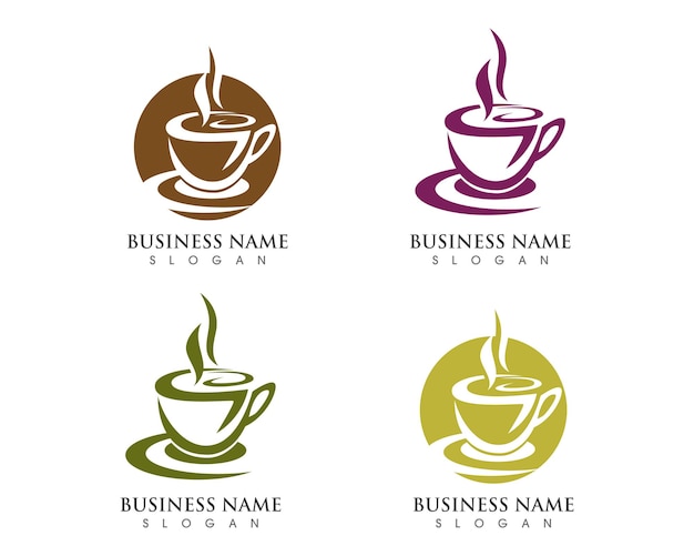 Coffee cup Logo Template