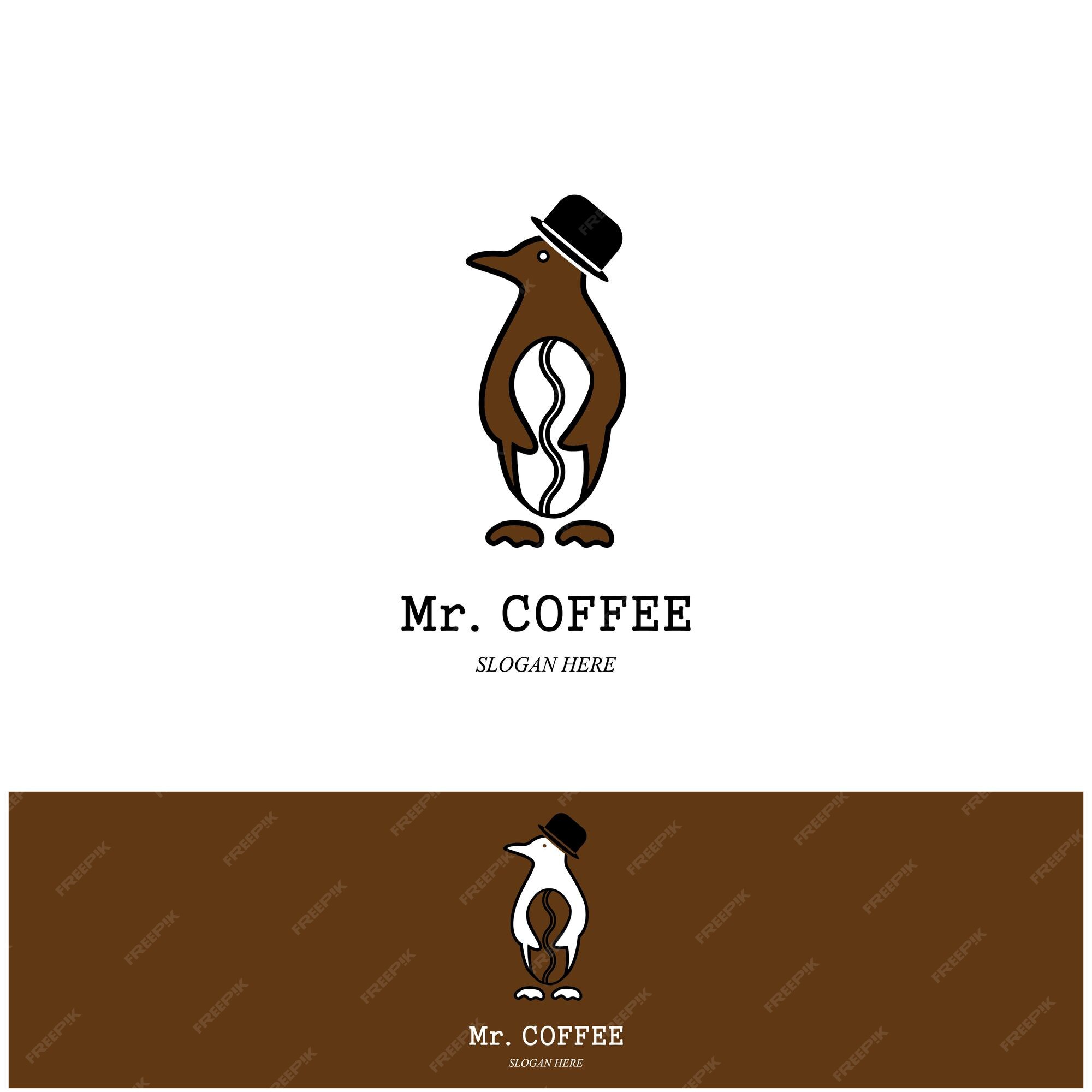 Premium Vector  Mister coffee logo template premium vector