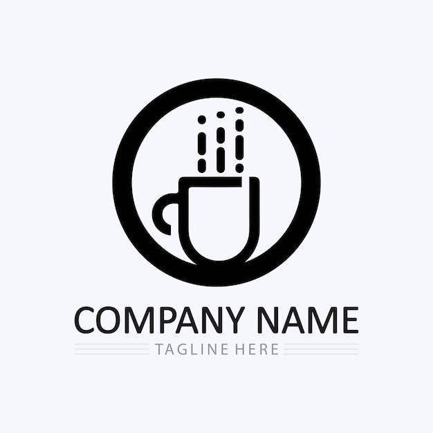 Coffee cup Logo Template