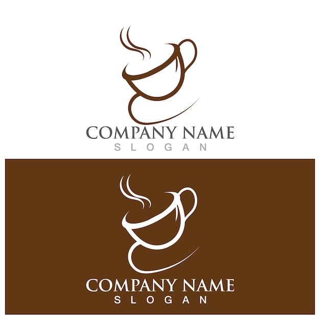 Coffee cup Logo Template