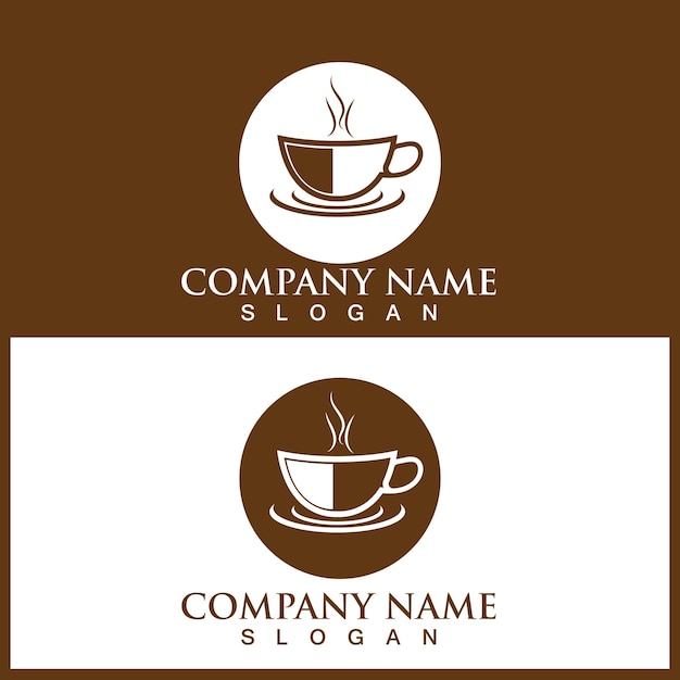 Coffee cup Logo Template