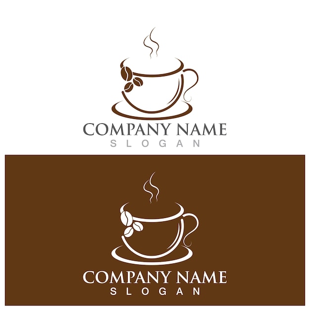 Coffee cup Logo Template