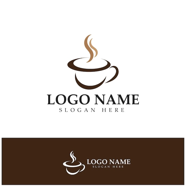 Coffee cup Logo Template