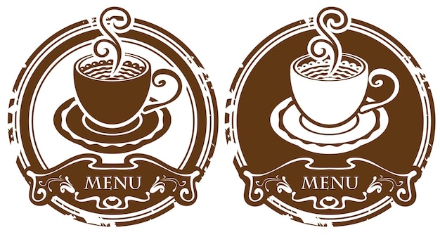 Logo della tazza di caffè