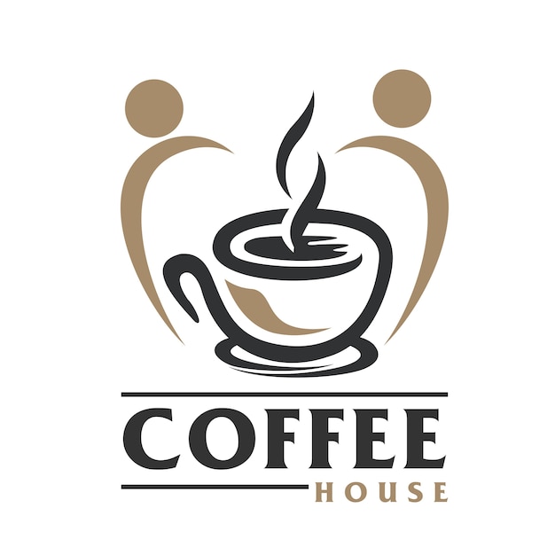 Logo della tazza di caffè