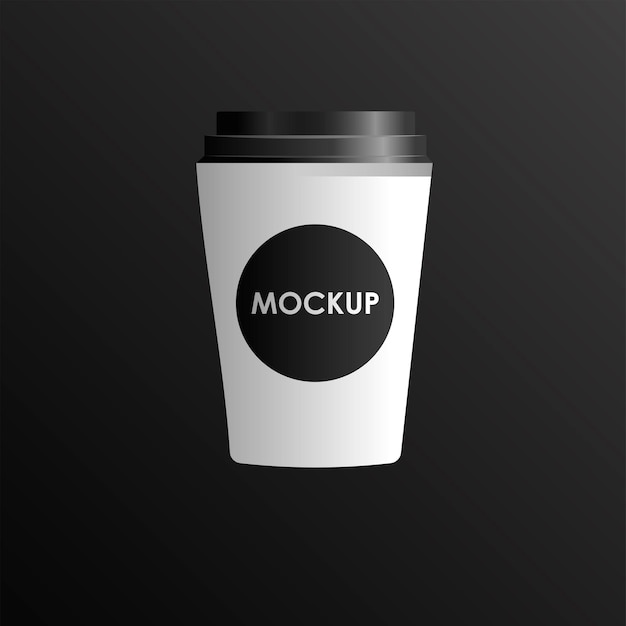 Coffee cup mockup