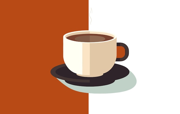 コーヒーカップのベクトルロゴデザインプレミアムコーヒーショップのロゴ カフェマグアイコン