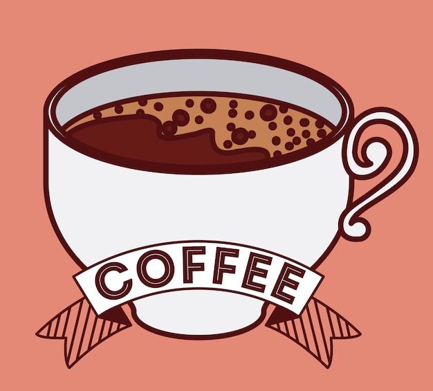 Coffee digital design