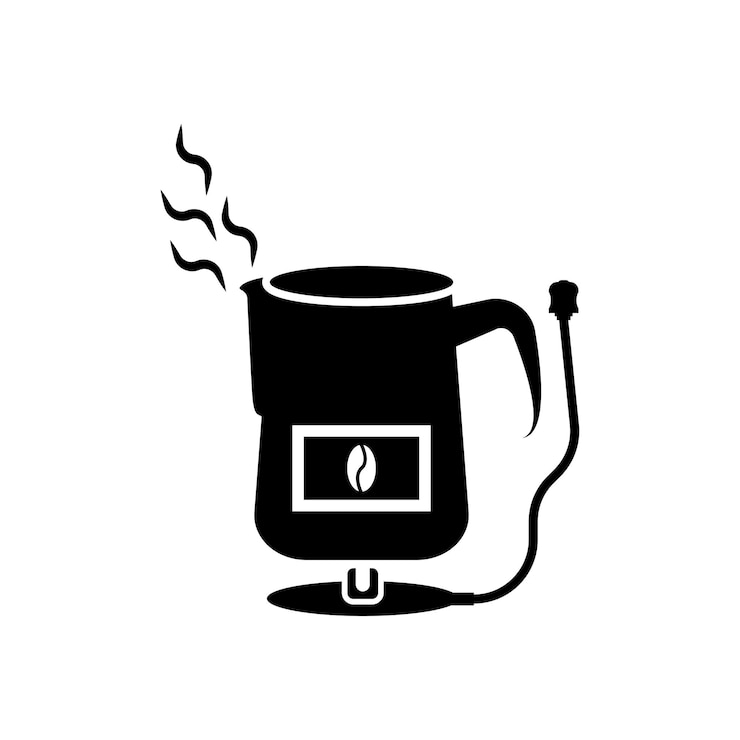 वेक्टर coffee drink hot icon