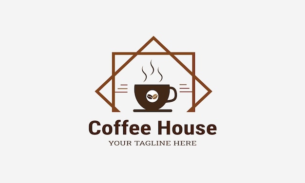 Coffee house Coffee Shop logo Coffee hot logo template label logo an editable template coffee s