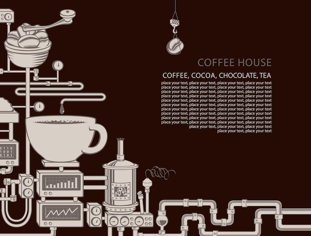 Coffee house poster