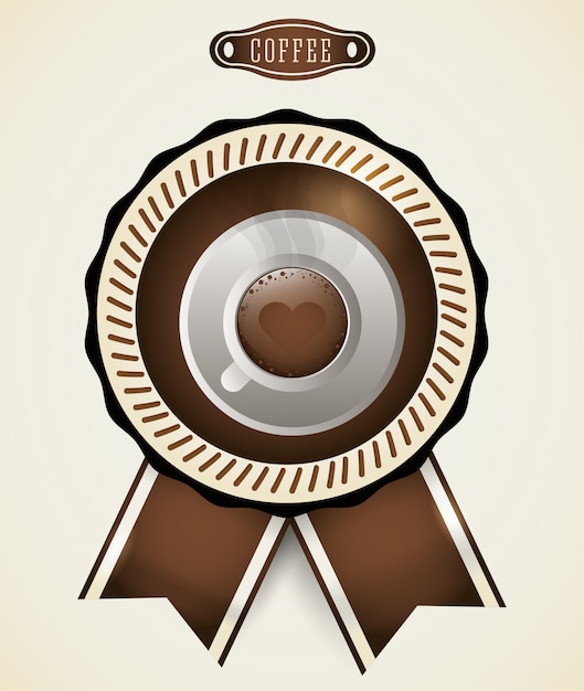 Vector coffee icon design