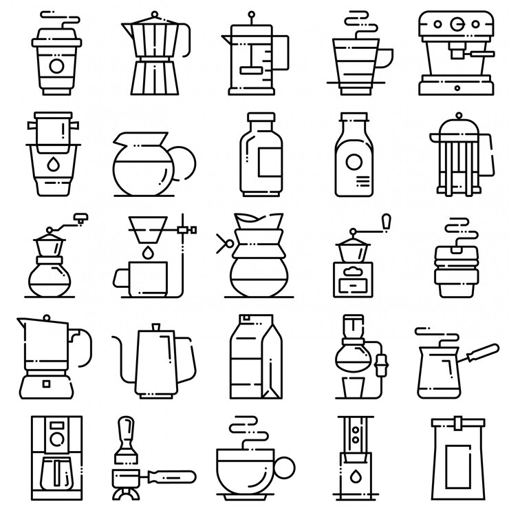 Coffee Icon Set